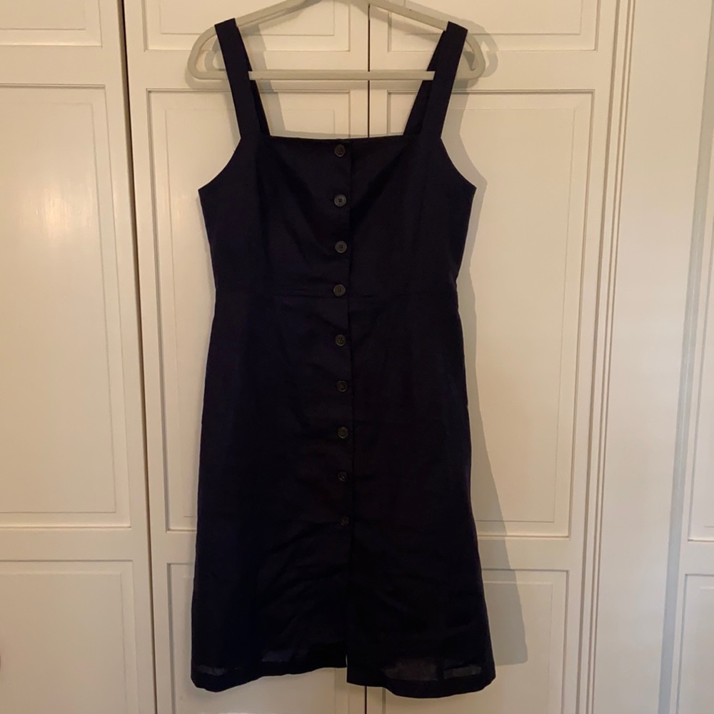 Navy Blue midi dress